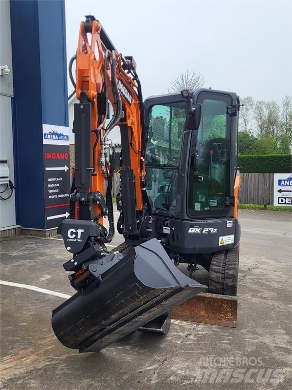 Develon DX27z-7 Мини екскаватори < 7 т
