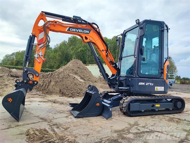 Develon DX27z-7 Мини екскаватори < 7 т