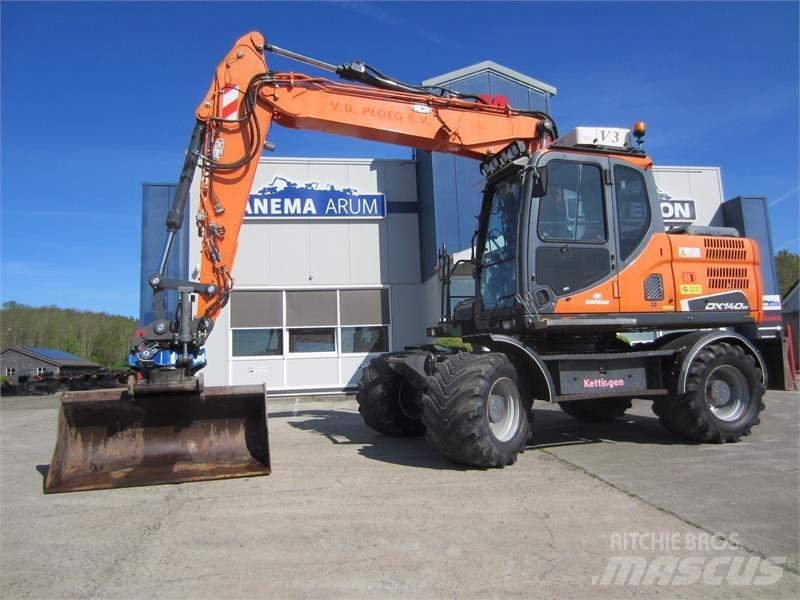 Doosan DX140W-3 Колесни екскаватори