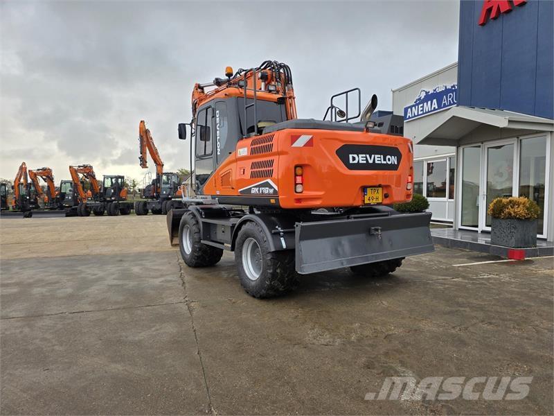 Doosan DX170W-5 Колесни екскаватори