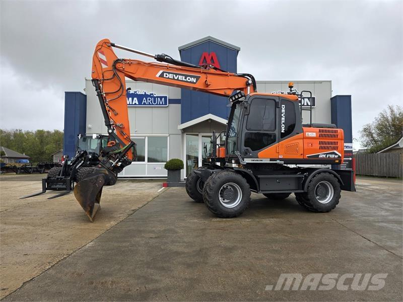 Doosan DX170W-5 Колесни екскаватори