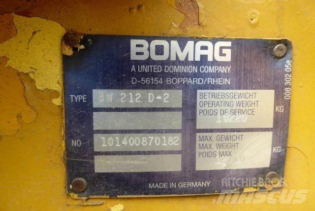 Bomag BW212D-2 Други ролки
