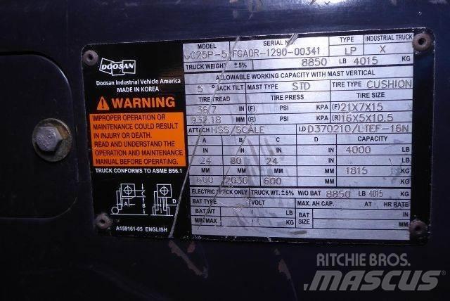 Doosan GC25P-5 Вилични кари-повдигачи - други