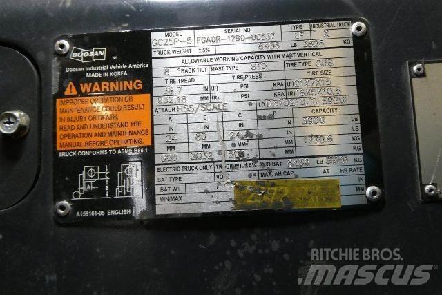 Doosan GC25P-5 Вилични кари-повдигачи - други