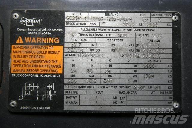 Doosan GC25P-5 Вилични кари-повдигачи - други