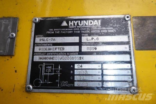 Hyundai 25LC-7A Вилични кари-повдигачи - други