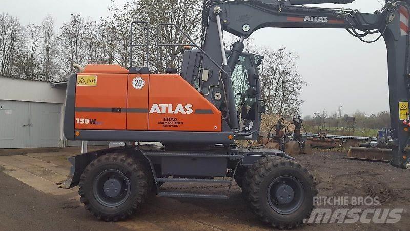 Atlas 150W Колесни екскаватори
