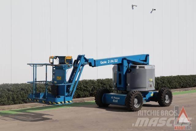 Genie Z34-22RT Съчленени стрелови подемници