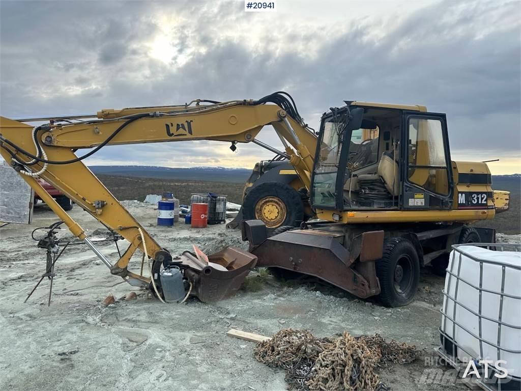 CAT 312 Колесни екскаватори