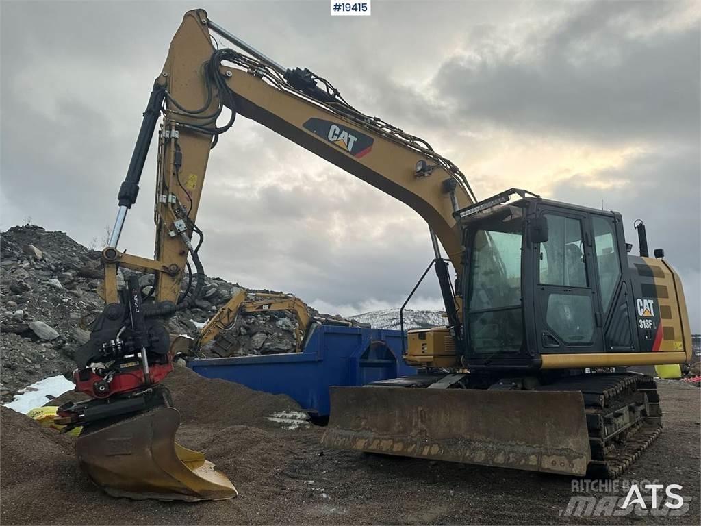 CAT 313FL Верижен екскаватор