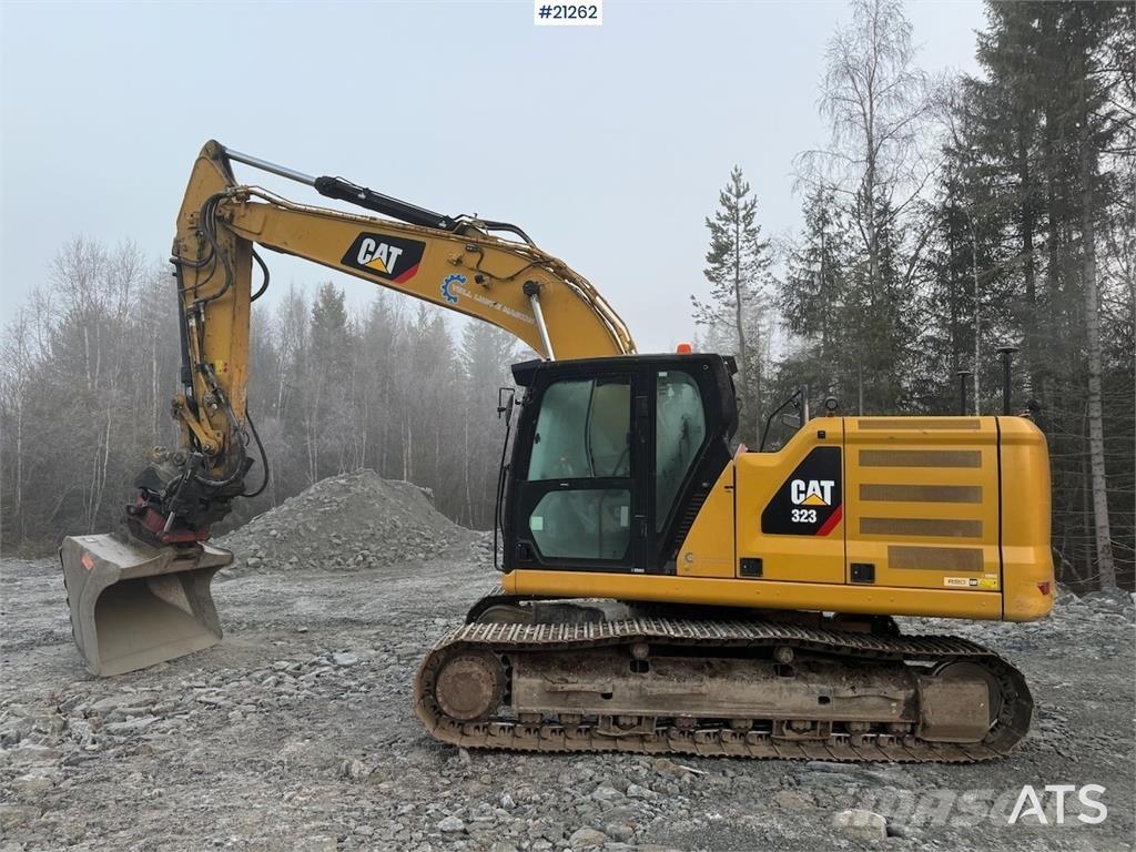 CAT 323 Верижен екскаватор