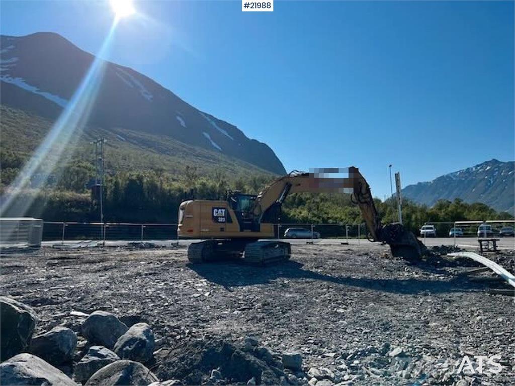 CAT 323 Верижен екскаватор