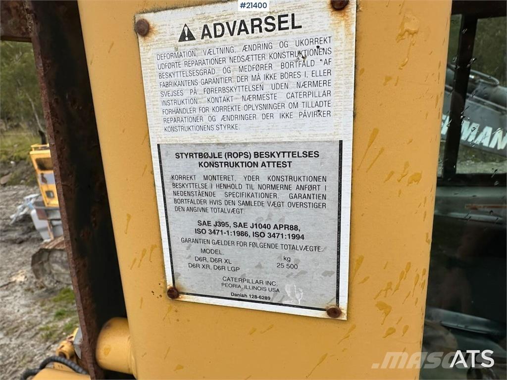 CAT D6R LGP Верижни булдозери
