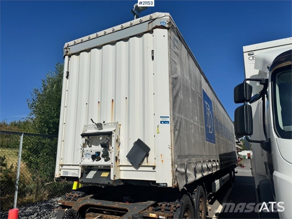 Krone Citysemi. Полуремаркета фургони
