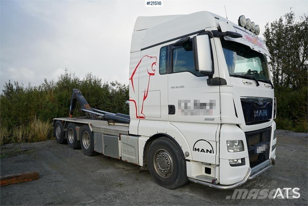 MAN TGX 35.560 Камиони с кран с кука