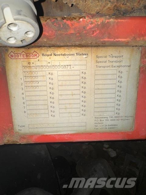  Noteboom 2008 Плоскоподови / Бордови полуремаркета
