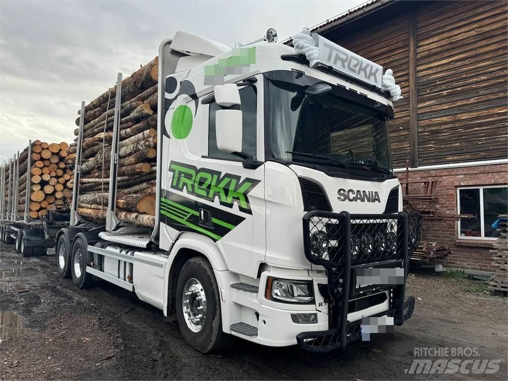 Scania R770 За превоз на дървени трупи