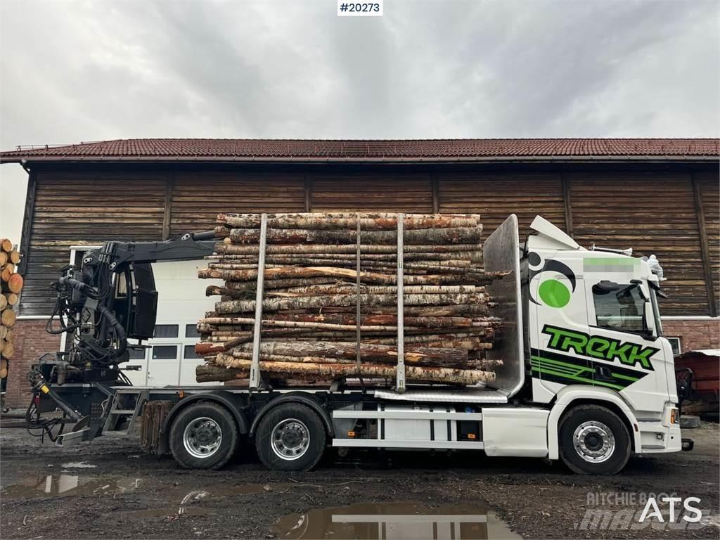 Scania R770 За превоз на дървени трупи