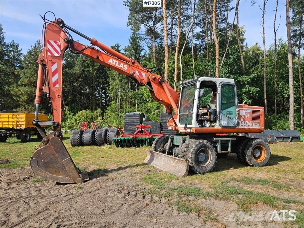Atlas 1404 Колесни екскаватори