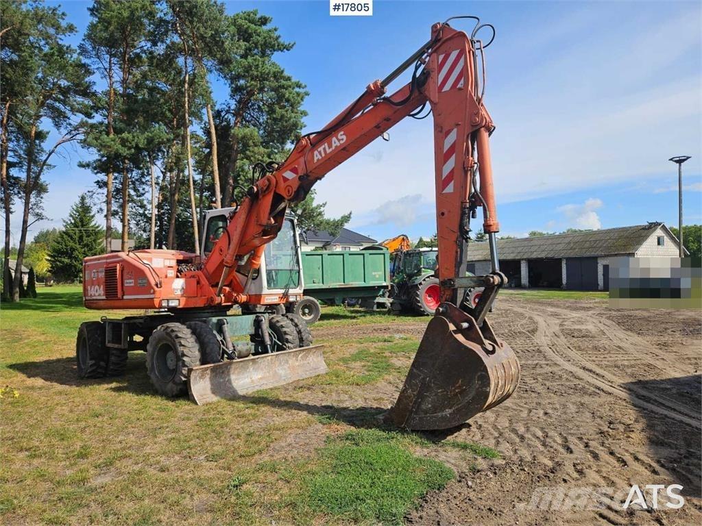 Atlas 1404 Колесни екскаватори