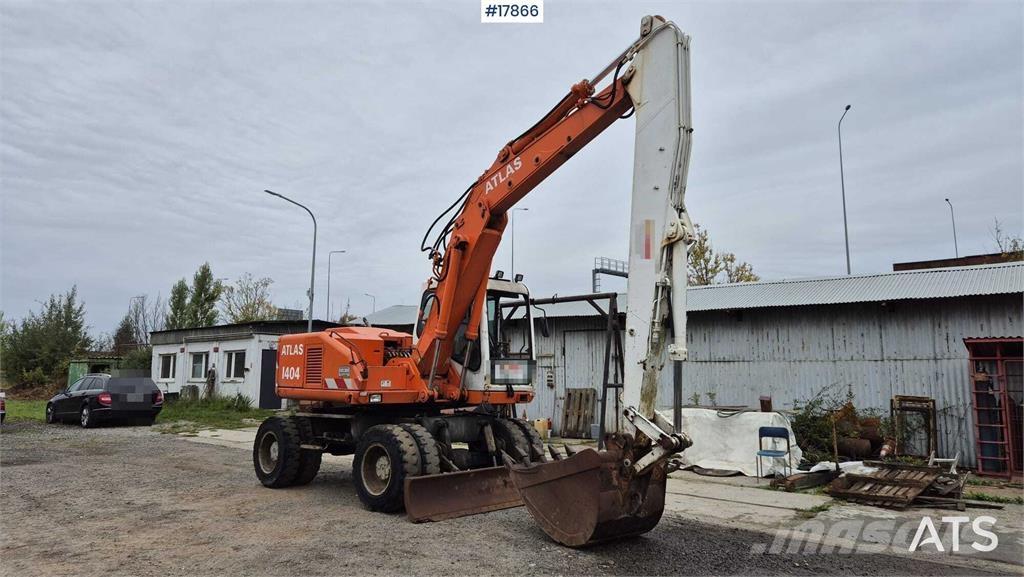 Atlas 1404 Колесни екскаватори