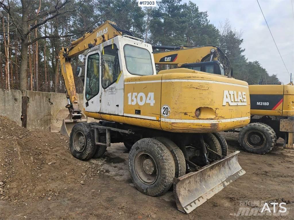 Atlas 1504 Колесни екскаватори
