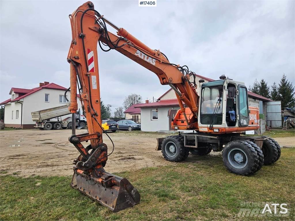 Atlas 1504 Колесни екскаватори
