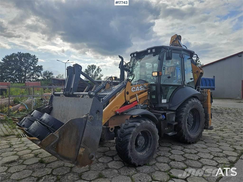 CASE 580SV Товарач със заден ексватор