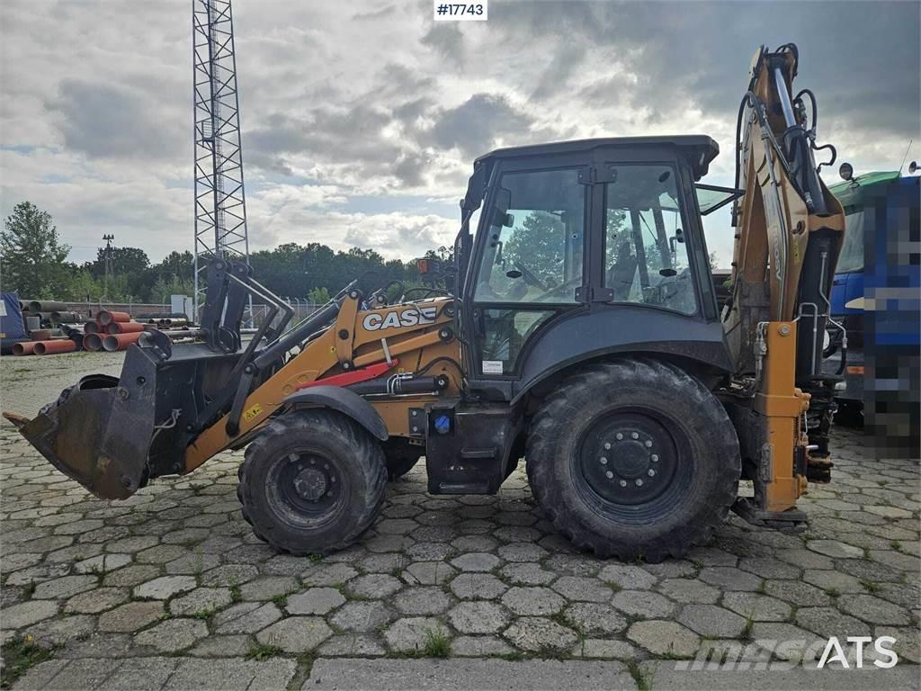 CASE 580SV Товарач със заден ексватор