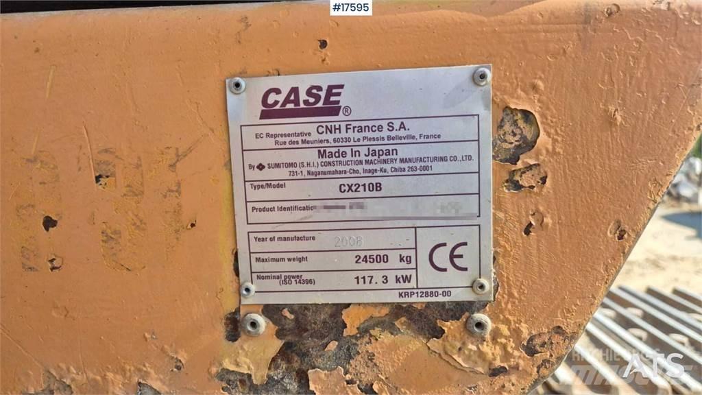 CASE CX210B Верижен екскаватор