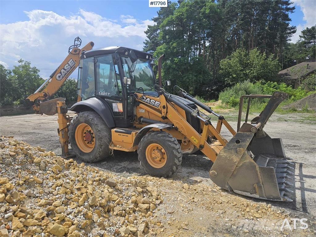 CASE ST 580 Товарач със заден ексватор