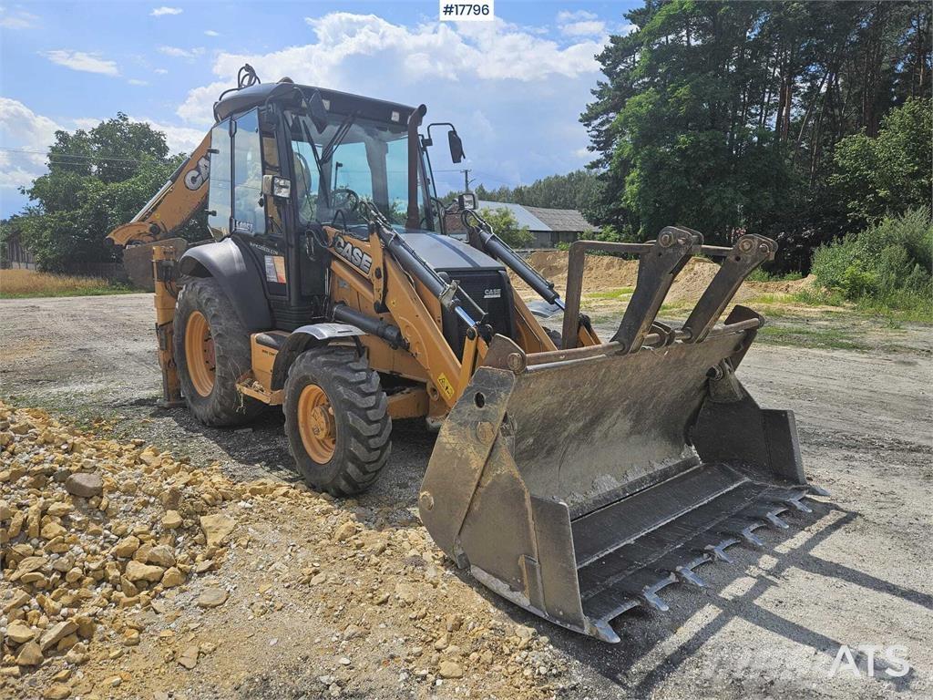 CASE ST 580 Товарач със заден ексватор