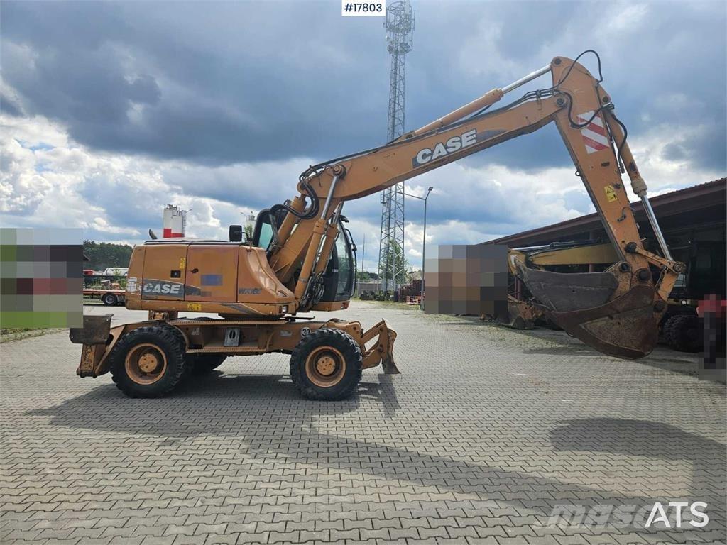 CASE WX 165 Колесни екскаватори