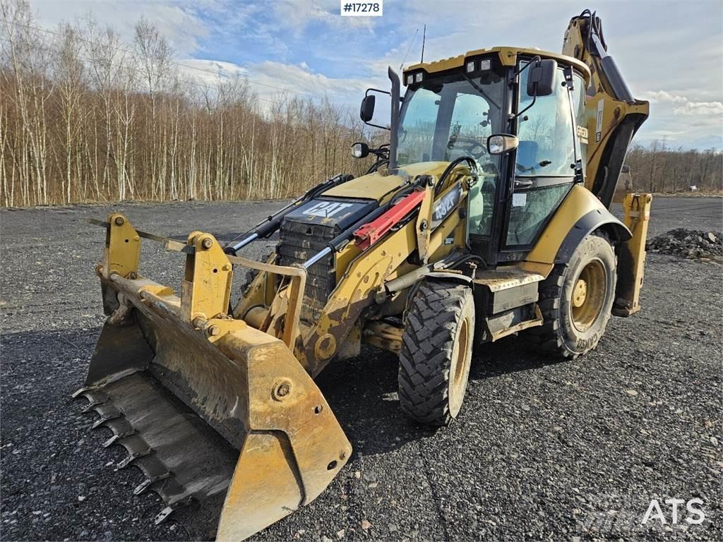 CAT 432F Товарач със заден ексватор