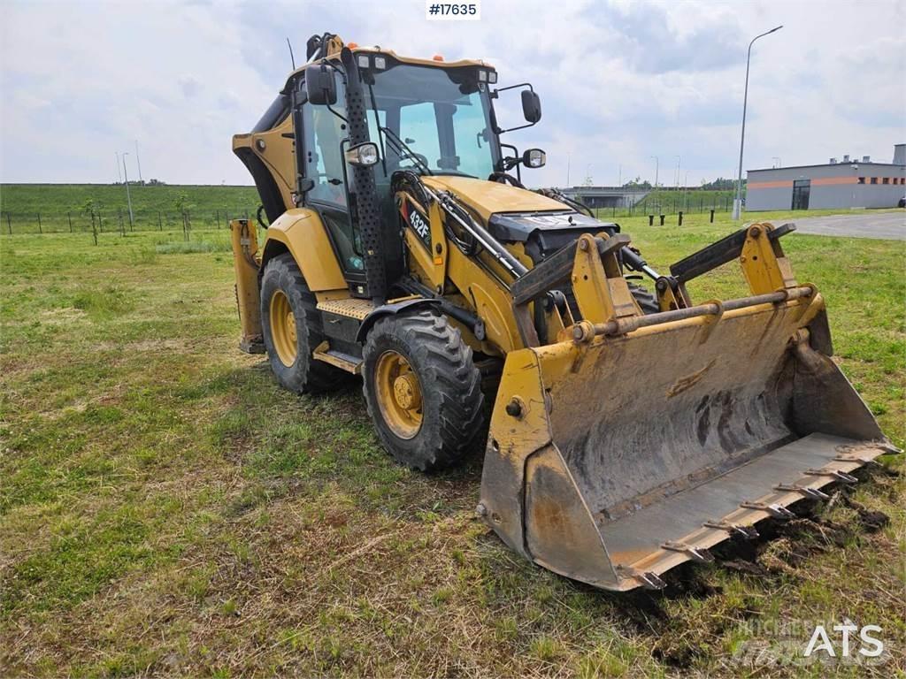 CAT 432F Товарач със заден ексватор