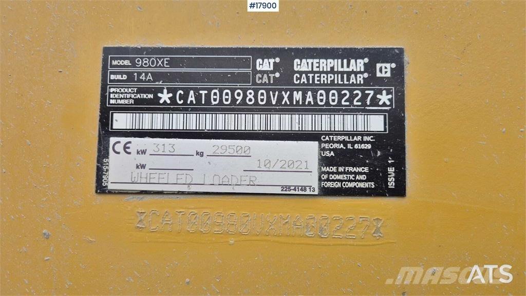 CAT 980 XE Колесни товарачи