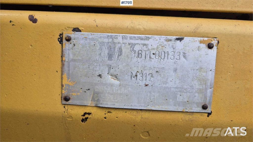 CAT M312 Колесни екскаватори