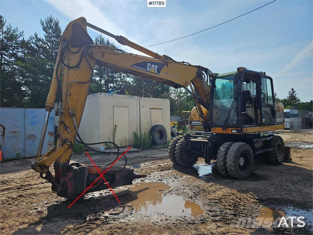 CAT M313 C Колесни екскаватори