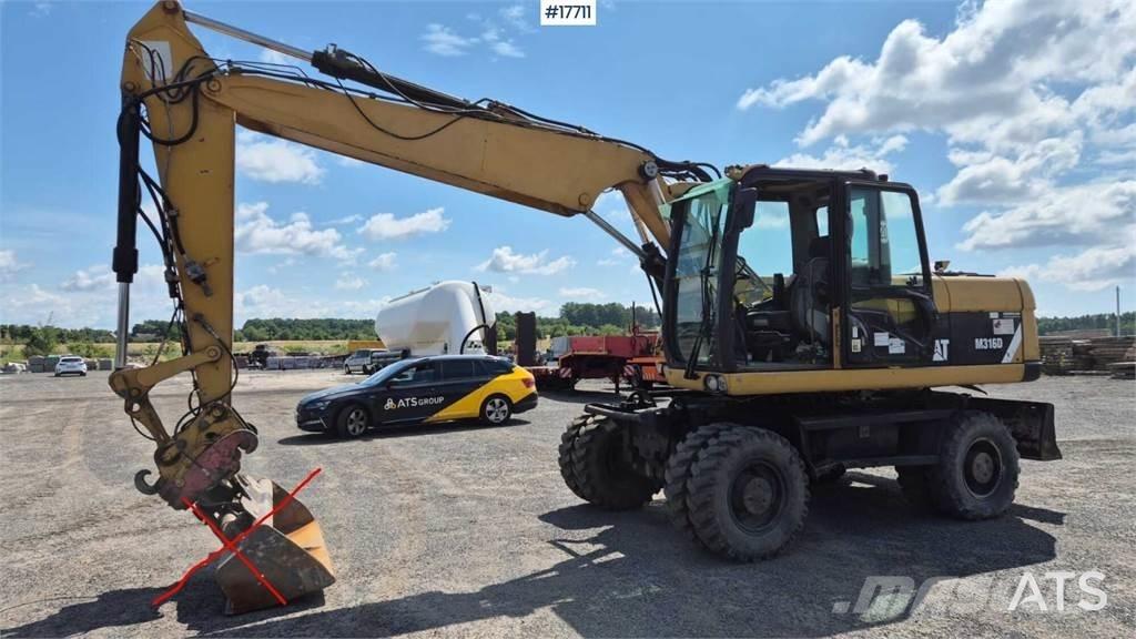 CAT M316D Колесни екскаватори