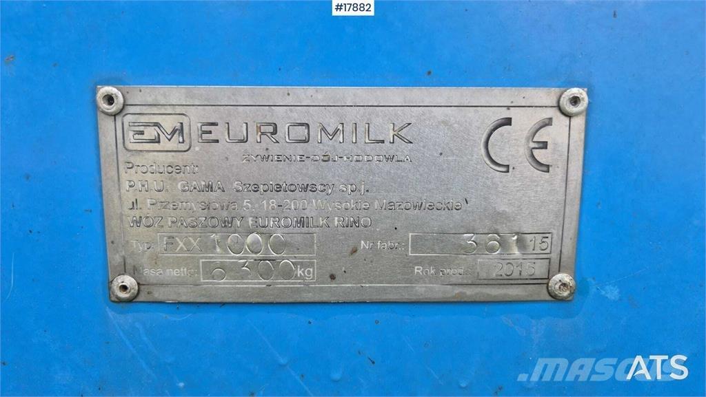 Euro MILK FXX 1000 Фуражни платформи