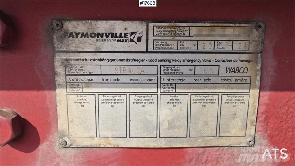 Faymonville STBN-2A Нискотоварни полуремаркета
