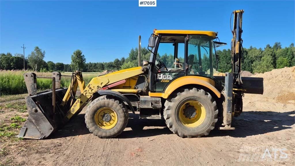 Fermec 860 Товарач със заден ексватор