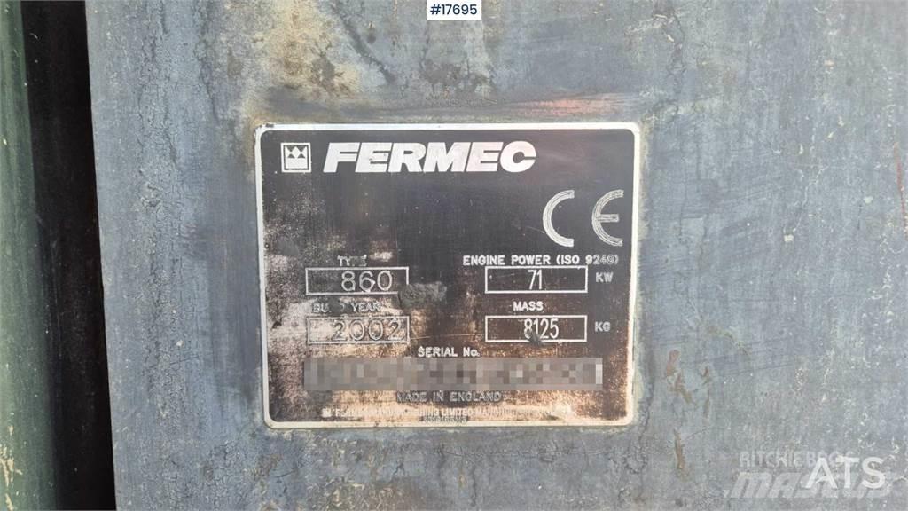 Fermec 860 Товарач със заден ексватор