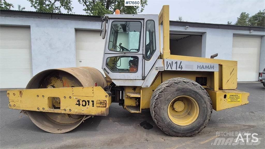 Hamm 4011D Еднобарабанни ролки
