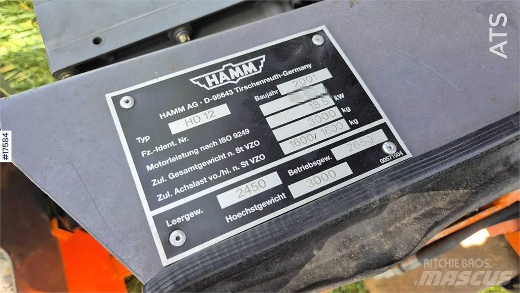 Hamm HD 12 Двойни барабанни ролки
