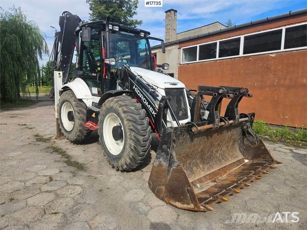 Hidromek HMK 102S Товарач със заден ексватор
