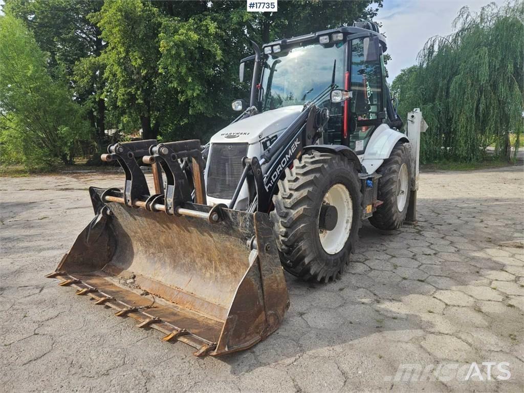 Hidromek HMK 102S Товарач със заден ексватор