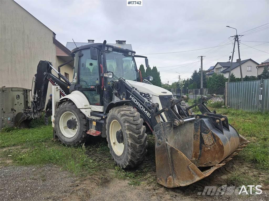 Hidromek HMK 102S Товарач със заден ексватор