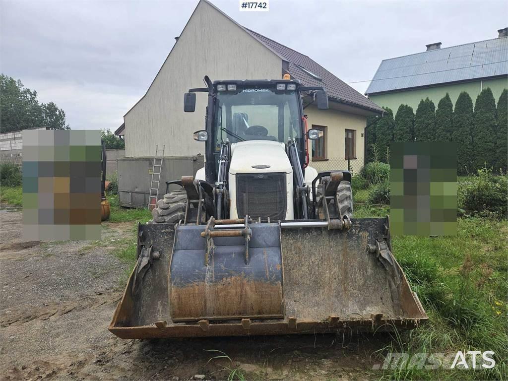 Hidromek HMK 102S Товарач със заден ексватор