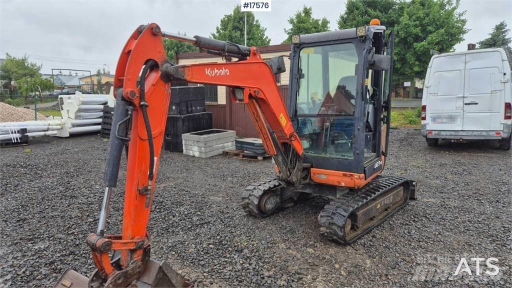 Kubota U27-4 Мини екскаватори < 7 т